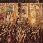 Reginald Marsh People oil